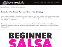 Tablet Screenshot of havanaestudio.com